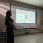 Ana Paula Ramos Pereira apresenta as conclusões de sua tese de doutorado sobre o peptídeo bioinspirado KI17.